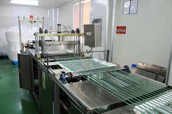 Abdominal towel production line